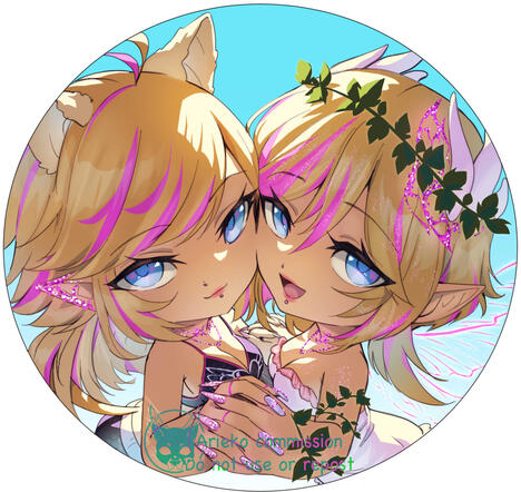 Couple chibi icon